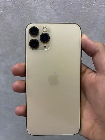 айфон детский: IPhone 11 Pro, Б/у, 256 ГБ, Золотой, Чехол, 100 % — 1