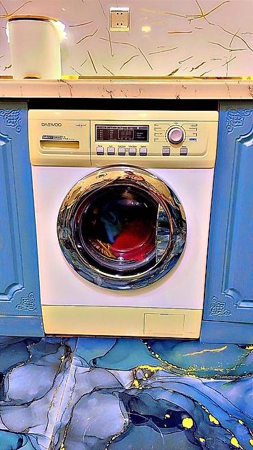 Məişət texnikası: Daewoo markali paltaryuyan masin 7 kg ideal veziyyetdedir Qiymet 200 — 1