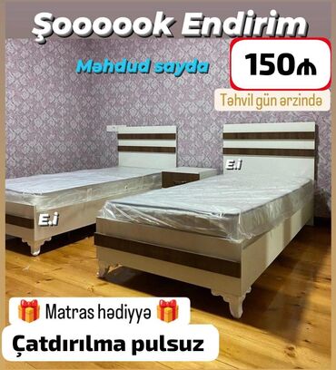 Masalar: Yeni, Təknəfərlik çarpayı
