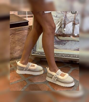 детские ортопедические туфли: Qadınlar üçün isti, rahat Mary Jane tərzli tüklü ayaqqabı - Rəng