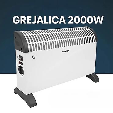 dm tapi: Grejalica VONROC 2000W – konvektorski grejač za brzo i ravnomerno — 1