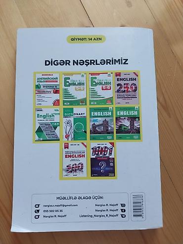 ingilis dili esse kitabı pdf: Məhsul: İngilis dili – Grammar & Vocabulary vəsaiti Müəllif — 2