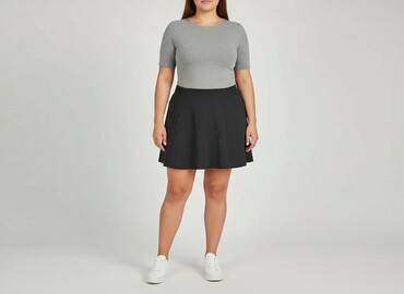 spódnice dla puszystej: Spódnica damska, rozmiar 2XL