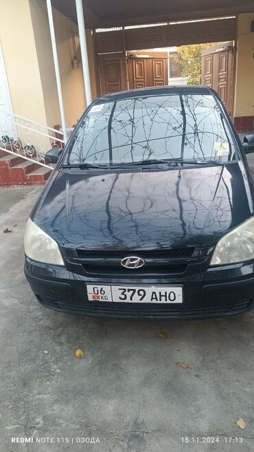 машина кара балта: Hyundai Getz: 2003 г., 1.3 л, Автомат, Газ