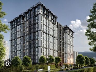 жилой комплекс браво бишкек: 1 комната, 50 м², Элитка, 4 этаж, ПСО (под самоотделку)