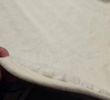 pillow: Tepih – krem boja, reljefni geometrijski dezen Tepih beli 200x160cm- — 3