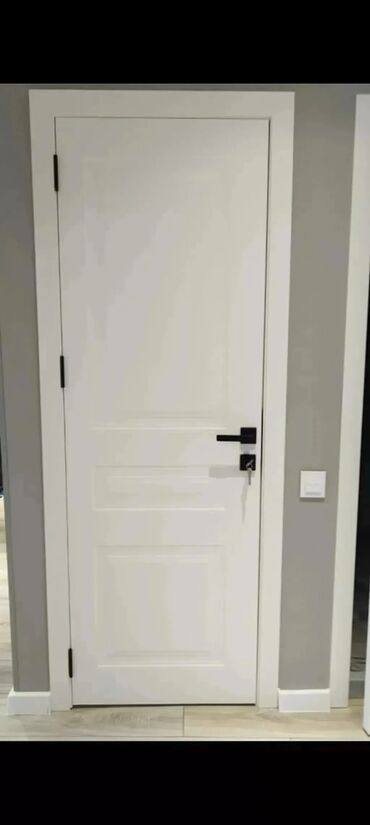 Otaq qapıları: Yataq otağı üçün Yeni Otaq qapısı 90x205 sm Naliçnik ilə, Zəmanətli, Ödənişli quraşdırma, Pulsuz çatdırılma — 20