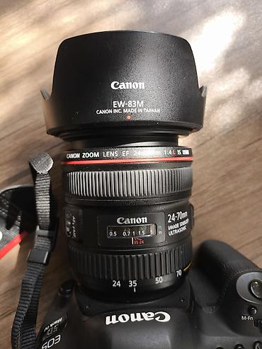 canon eos 5d mark 4: Canon EOS 5D Mark IV + Canon EF 24-70mm L seriyası obyektiv dəsti+ 128 — 3