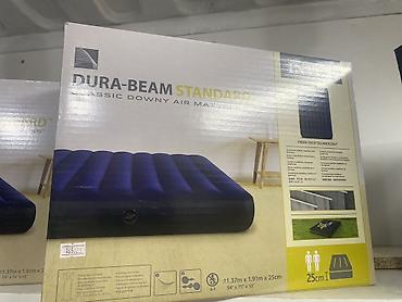 downy: Надувной матрас Intex Dura-Beam Standard Classic Downy - Размер: 1,37 — 1
