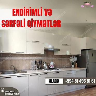 stulla: Mətbəx mebel dəsti – funksional və zərif dizayn - Üst və alt — 1