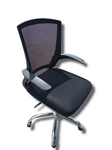 Ofis mebeli: Yeni, Təkərli, Qolları tənzimlənir, Parça — 4