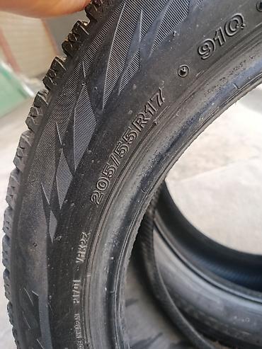 jon deer: Шины 205 / 55 / R 17, Зима, Б/у, Комплект, Легковые, Bridgestone — 5