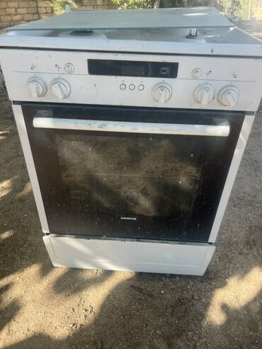 qaz plitələr: Plitə Siemens, Qarışıq, Ayrıca dayanan, 4 gözlü