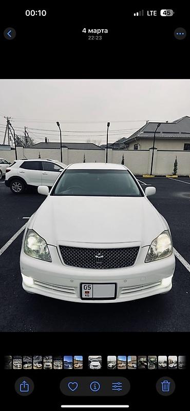 краун 2007: Toyota Crown: 2004 г., 3 л, Автомат, Бензин, Седан — 2