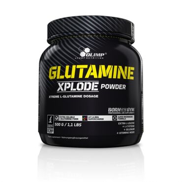 Digər idman qidaları: L-qlütamin - GLUTAMINE XPLODE POWDER ™ - toz L-qlütamin ilə bir