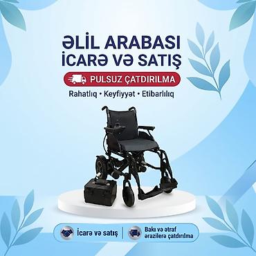 Monotəkərlər: Elektrik əlil arabası – icarə və satış Xüsusiyyətlər: - Elektrik — 1