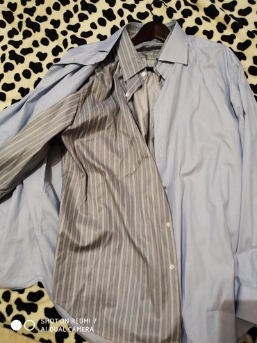 продаю рубашку: Рубашка L (EU 40), цвет - Синий