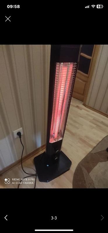 elektirik qızdırıcı: Elektrikli infrarəd şamandıra tipli qızdırıcı - Ayaqlı, şaquli — 1