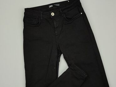 zara czarna sukienki: Jeans, Zara, XS (EU 34), condition - Good