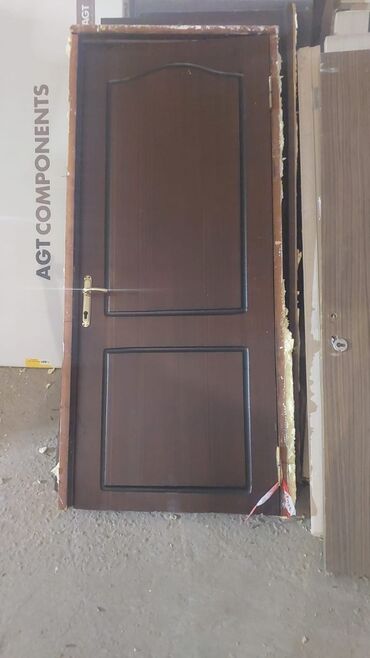 qapılar: İşlənmiş MDF Otaq qapısı 90x220 sm, Ünvandan götürmə