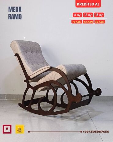 Kreslolar: Yeni, Kreslo-kaçalka, Parça, Kredit var, Şəhərdaxili pulsuz çatdırılma — 2