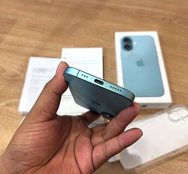 iphone 16: IPhone 16, 128 GB, Face ID, Sənədlərlə, Zəmanət — 5