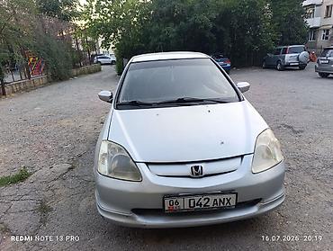 Транспорт: Honda Civic: 2003 г., 1.4 л, Механика, Бензин, Хэтчбэк — 1
