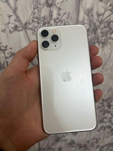 айфон 11 про 512: IPhone 11 Pro, Колдонулган, White Titanium, 72 %