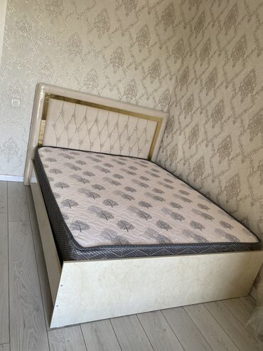 Двуспальные кровати: Двуспальная кровать, Новый, С матрасом, длина - 2000 см at lalafo.kg — 5 Двуспальные кровати: Двуспальная кровать, Новый, С матрасом, длина - 2000 см — 5