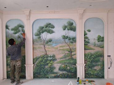 Декоративная роспись: Аэрография, Художественная роспись, Фактурная живопись Больше 6 лет опыта — 7