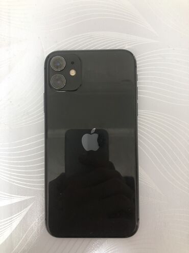 Apple iPhone: IPhone 11, Б/у, 64 ГБ, Черный, Чехол, 80 % — 9