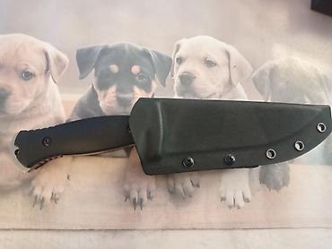 Lov i ribolov: Sativien ST 38 - Tip: fiksni outdoor/taktički nož - Oštrica: drop — 4