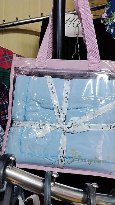 Комплекты постельного белья: Комплект постельного белья 100% хлопок однотонный цвет, Queen size (на — 15