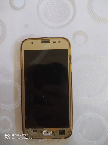 Samsung Galaxy J3 2017, 16 GB, rəng - Qızılı, Qırıq