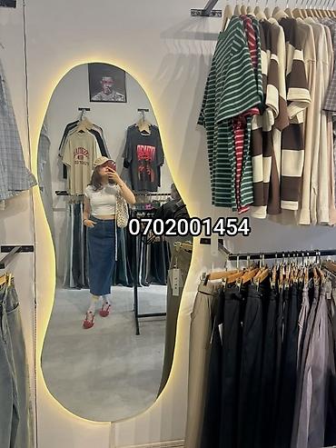 Güzgü Divar üçün, Arxa işıqlı