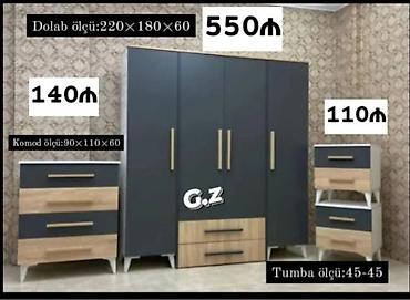 прихожая под заказ: *Dolab+kamod+tumba yeni və sifarişlə* ✔️İstehsal Rusiya Laminat 18/lil — 1