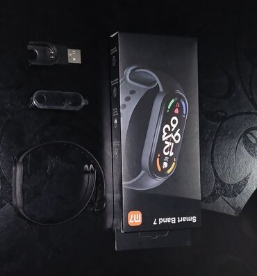 зикирматик кольцо: Продается часы Smart Band 7 Фитнес часы Состояние идеальное Ни разу