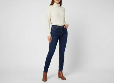 Jeansy: Terranova, Jeansy damskie, rozmiar S