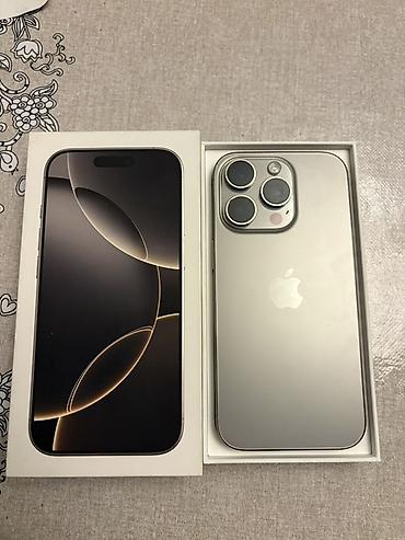 ucuz macbook pro: IPhone 16 Pro, 128 GB, Gümüşü, Face ID — 1