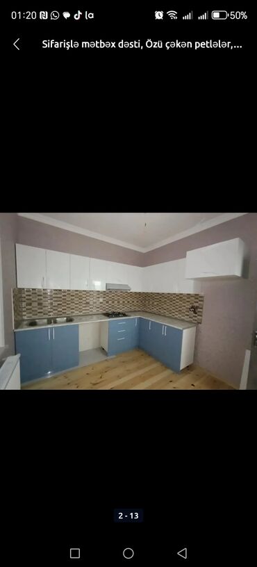 Mətbəx mebeli: 💥Metbex Mebel her zovqe uygun razmer boyudulub kicildile bilir 💥 🌈 — 5