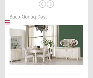 Qonaq otağı dəstləri: Masa və oturacaqlar — 1