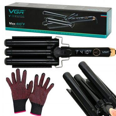 vgr v107: Saç buran maşa Vgr, 100 - 210 °C, Yeni, Pulsuz çatdırılma, Ödənişli çatdırılma, Rayonlara çatdırılma