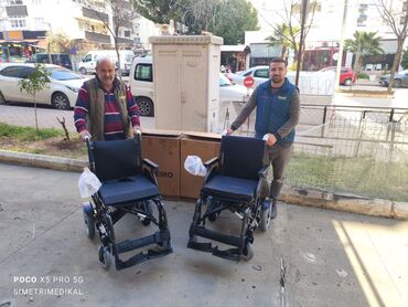 инвалидная коляска цена бу: Elektrikli əlil arabası yeni karobkada teze - Elektrik mühərrikli