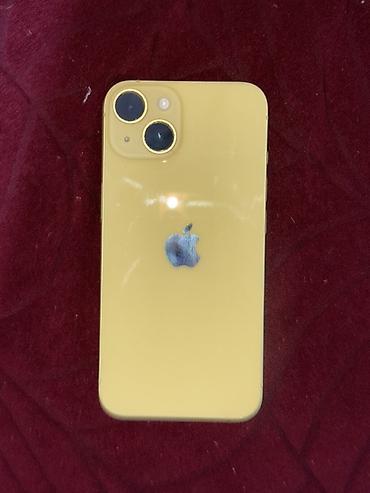 IPhone 14, Б/у, 128 ГБ, Желтый, Чехол, 75 % at lalafo.kg — 2 IPhone 14, Б/у, 128 ГБ, Желтый, Чехол, 75 % — 2