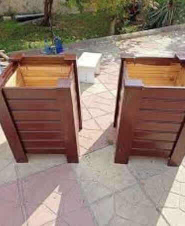 Digər divar panelləri: Məhsul: Taxta dekorativ güldan qutuları və divar üçün asma çiçək — 4