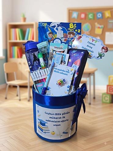 prastina destleri: Şagird üçün şəxsi adla hazırlanmış “Back to School” hədiyyə seti — 1