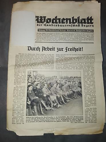 Digər kolleksiyalar: Üçüncü Reyx (N****t Almaniyası) dövrünə aid olan, Bavyera bölgəsinin — 1
