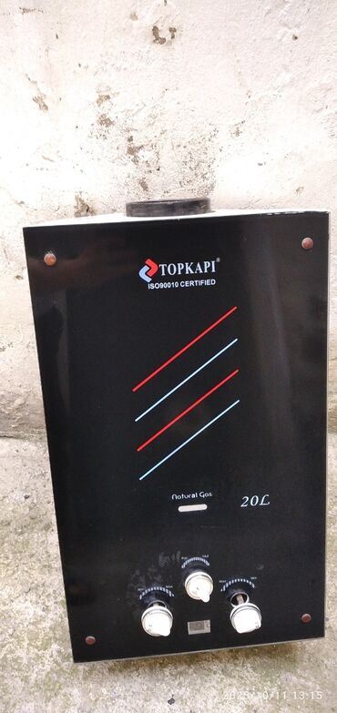 стиральная машина малютка: TOPKAPI qaz su qızdırıcısı – 20L - Yanacaq növü: Natural Gas (təbii