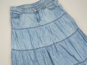 spódnice jeans maxi: Spódnica, XL, stan - Dobry