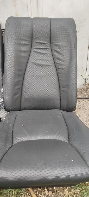 Сиденья: Комплект сидений, Кожа, Mercedes-Benz 2001 г., Б/у, Оригинал, Германия — 10